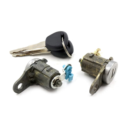 Set of 2 Door Locks & Keys for Mitsubishi Outlander (2003–2020)