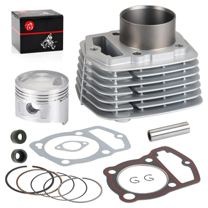 Top End Rebuild Kit with Piston and Gasket for Honda XR200 XR200R XL200R