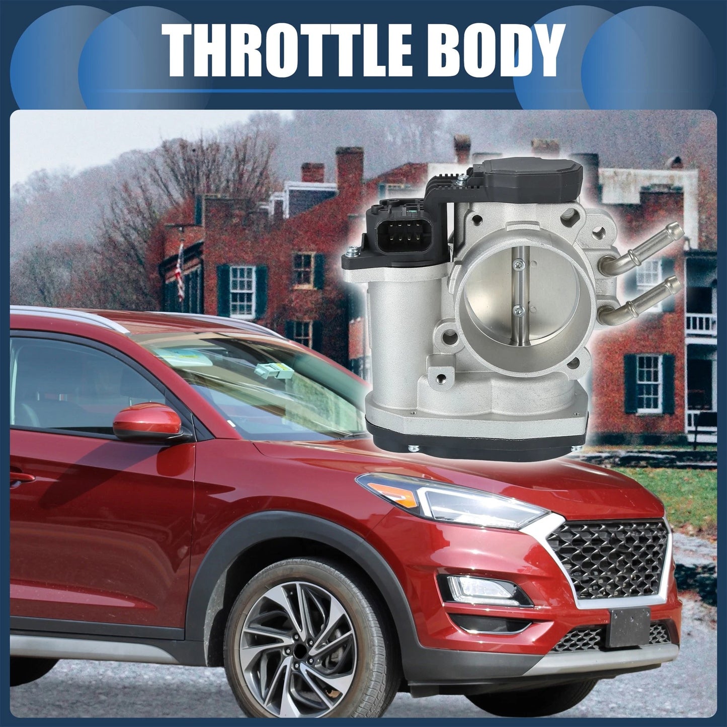 Throttle Body Actuator No.35100-3E100 for Hyundai Santa Fe (2007–2009)