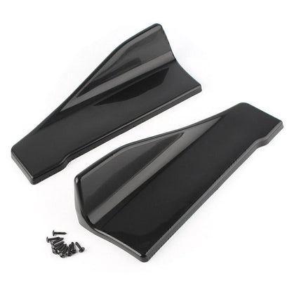 35cm Bumper Spoiler Under Skirt Rocker Wings for Universal Car SUV Auto