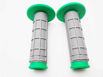 Yamaha YZ250 Forseti Green Grey Handlebar Grip Set