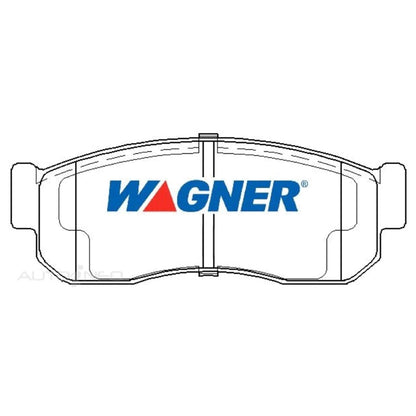 Front Disc Brake Pads Set for Nissan S Cargo (1989–1990)
