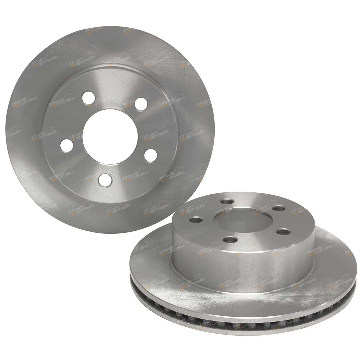 2 Front Disc Brake Rotors for Jeep Wrangler (1999–2007)