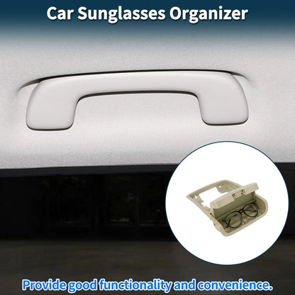 Car Sunglasses Case for Volkswagen Jetta/Vento MK6 (2011–2014) Beige 1 Pc