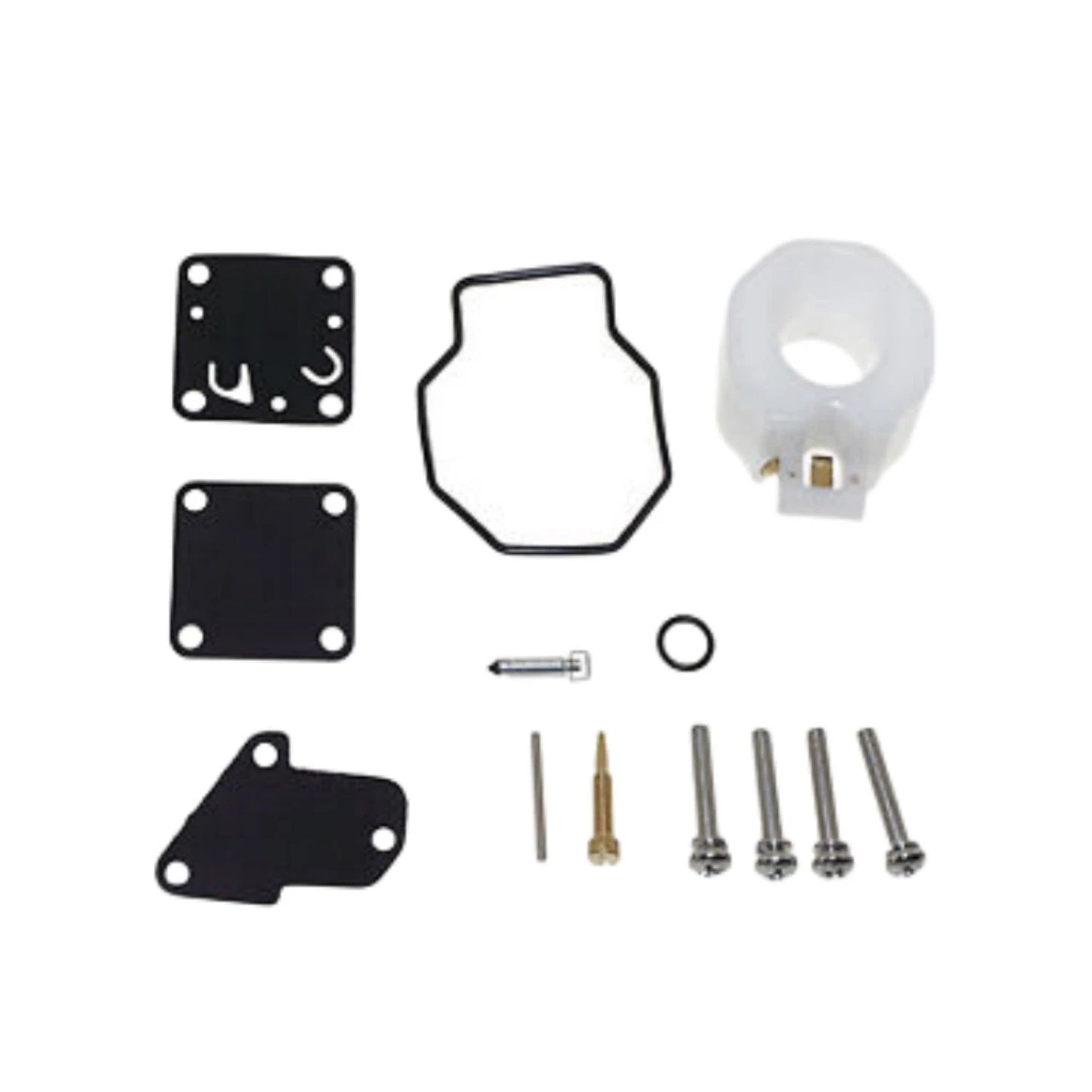 Carburetor Repair Kit for Yamaha 2 Stroke 4HP 5HP Outboard Motors (1990–2023)