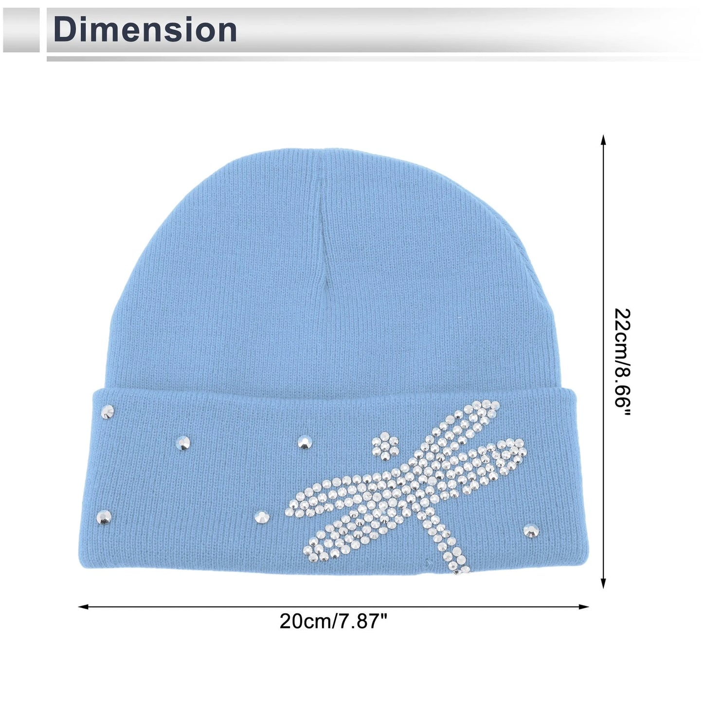 Cycling Hat for Universal Fit (22x20cm) - Warm, Comfortable, Breathable