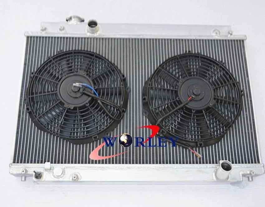 Aluminum Radiator with Fan for Lexus SC300 (1993–1998) / Toyota Soarer (1991–2000)