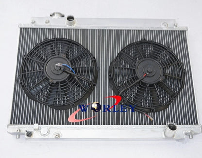 Aluminum Radiator with Fan for Lexus SC300 (1993–1998) / Toyota Soarer (1991–2000)