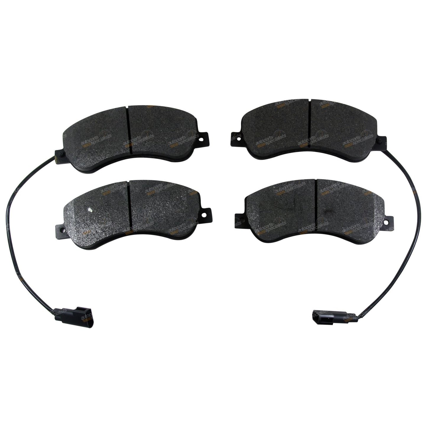 Set of 4 Bendix Heavy Duty Front Disc Brake Pads for Ford Transit (2006–2010)
