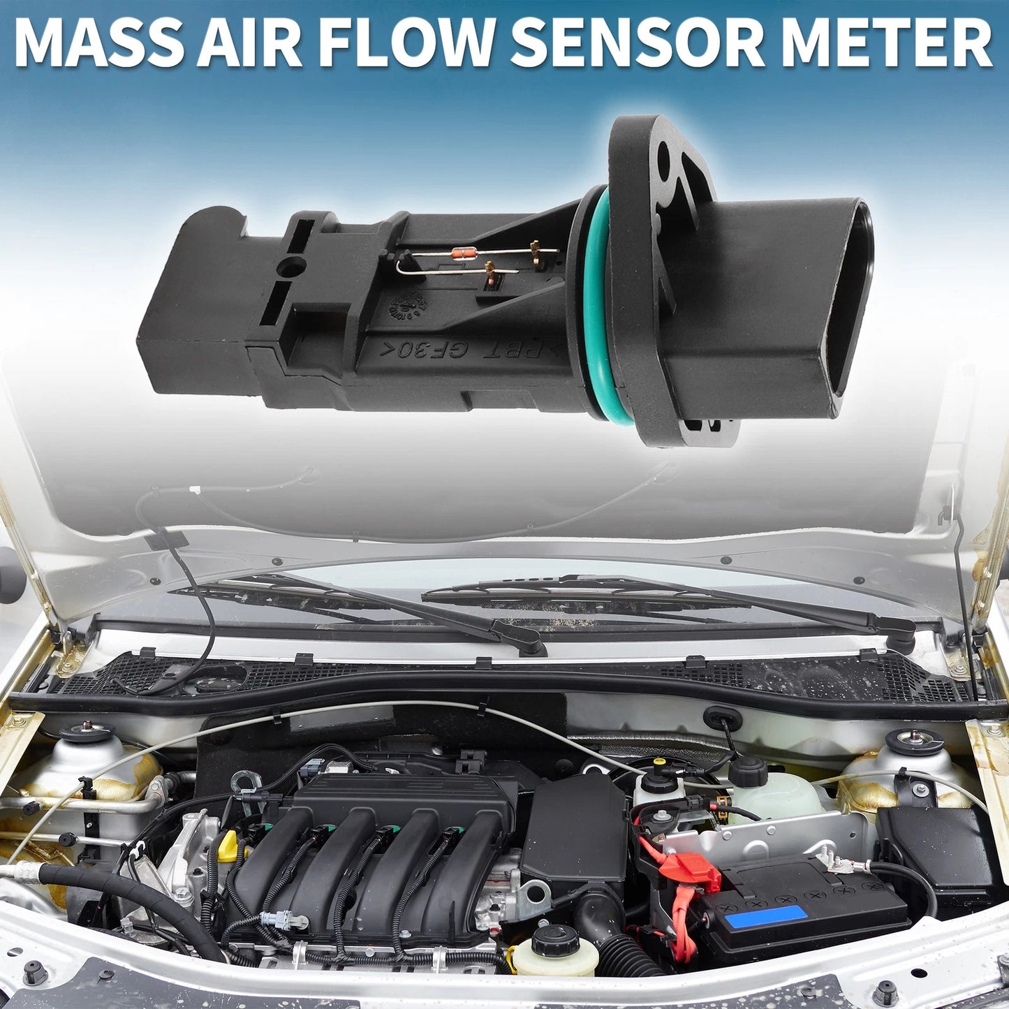 Mass Air Flow Sensor for Volkswagen Jetta Golf Cabrio (No. 045906461X)