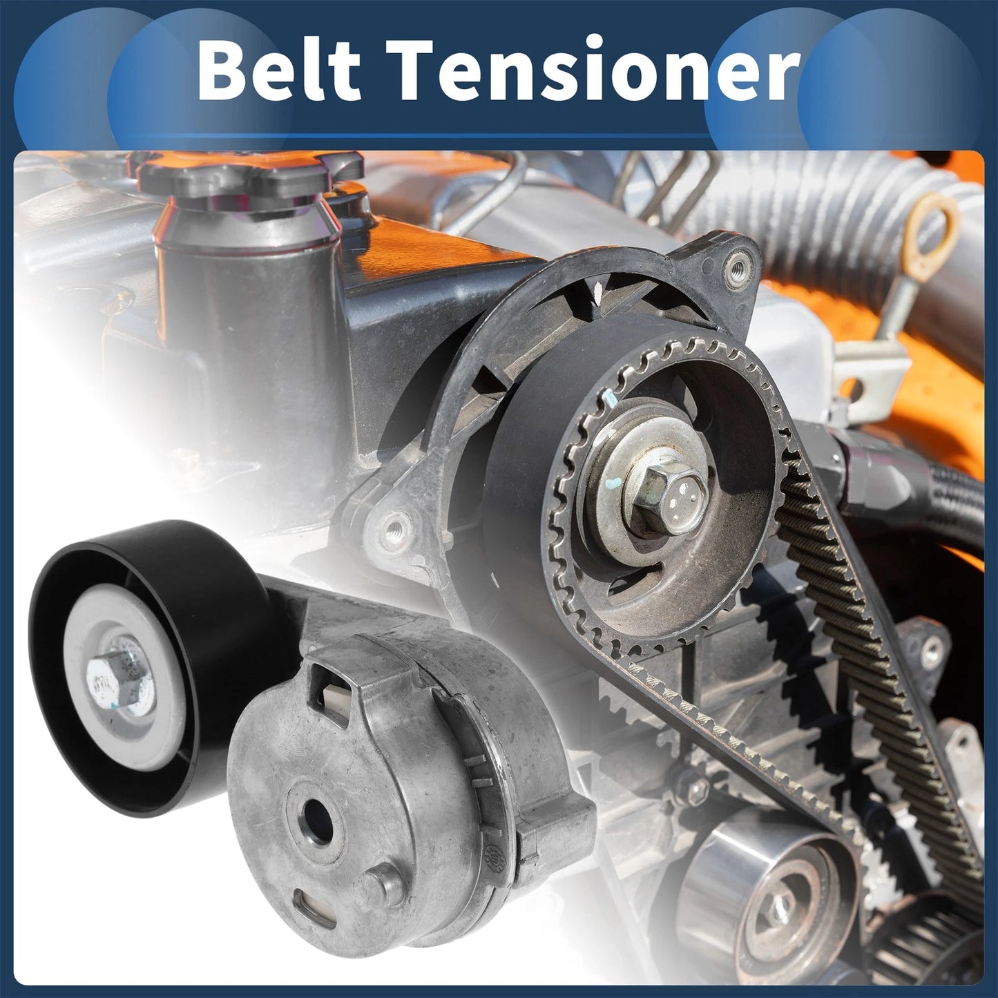 Belt Tensioner for Suzuki I-280 (2006–2009) No. 89034219/12573024 Metal 1 Pc