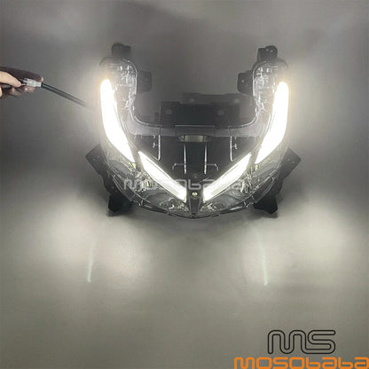 LED Headlight Projector Assembly for Yamaha NVX155 Aerox155 2015-2019
