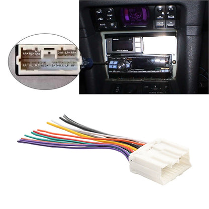 Stereo Radio Wiring Harness Adapter Plug for Mitsubishi Eclipse Lancer Mirage (1995–2005)