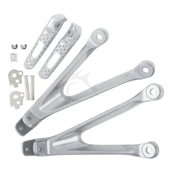Rider & Passenger Footrests Footpegs for Honda CBR1000RR (2008-2016)