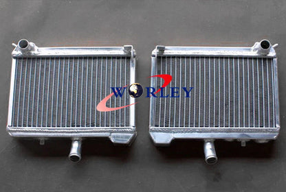 Aluminum Radiator + Red Silicone Hose for Honda Goldwing GL1500 (1996-2000)