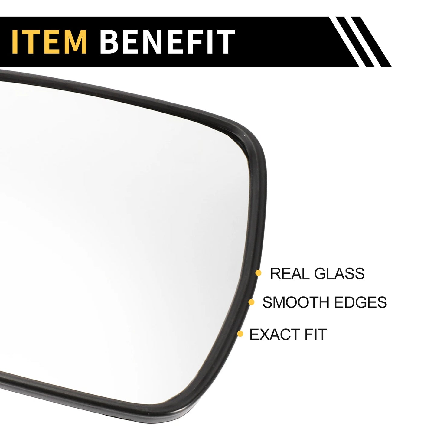 Heated Left Side Mirror Glass for Toyota Tacoma (2005–2011) No. 8790904190