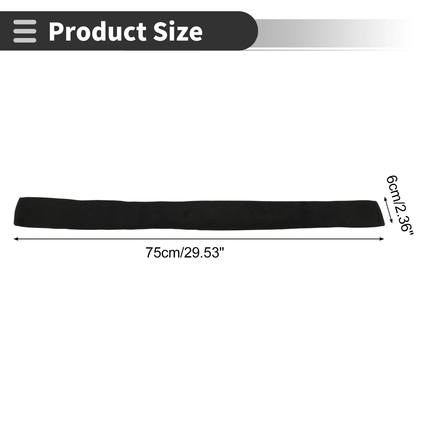 Seat Belt Cover Pad for Universal Fit (75cm)