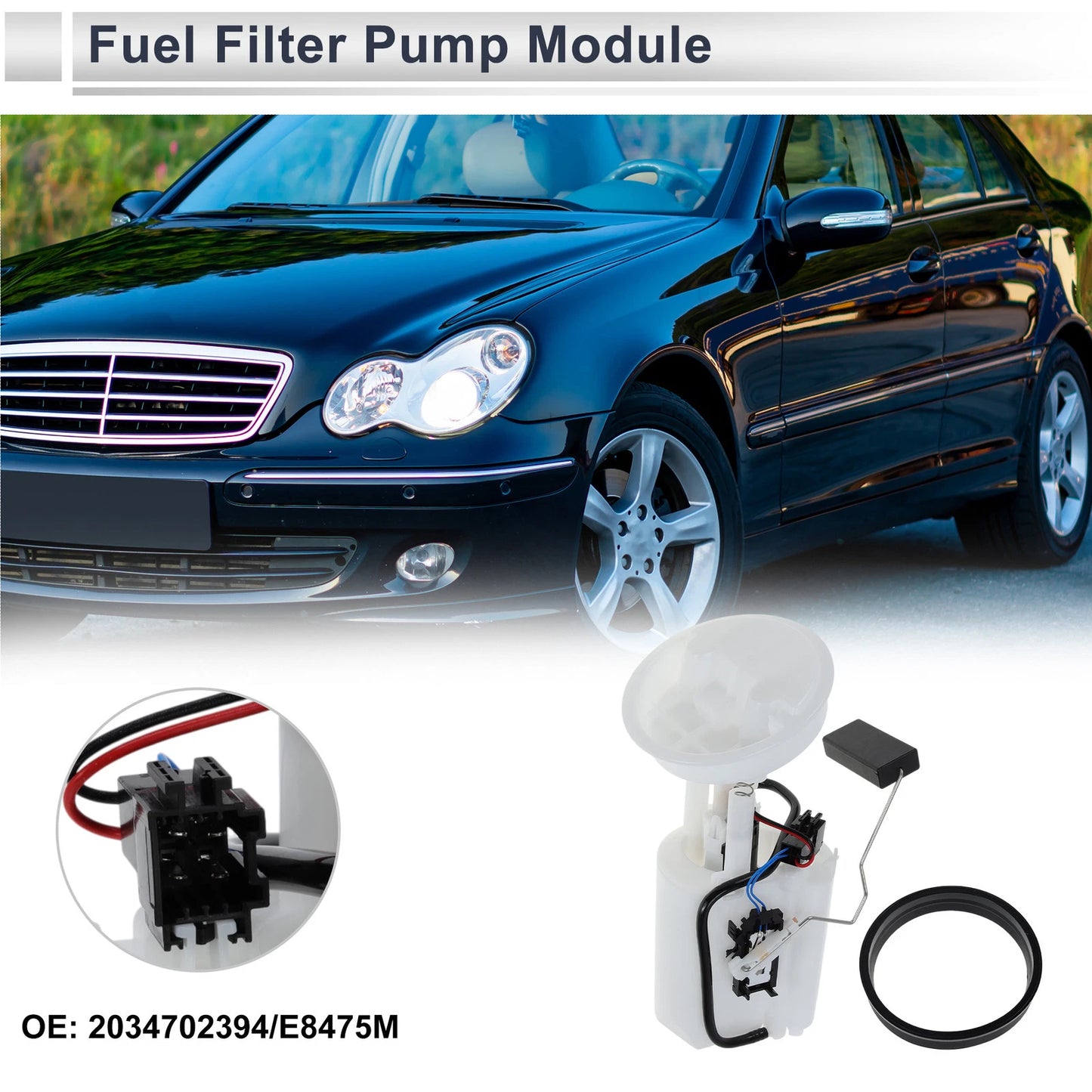 Fuel Pump Assembly for Mercedes Benz C230 W203 (2001–2007) No. 2034702394