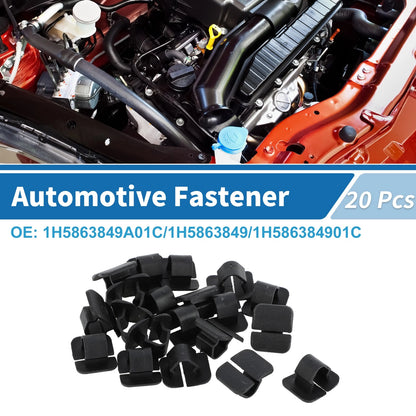 20X Heat Insulation Holder Clip Fastener No. 1H5863849A01C for Audi A6 (1998–2004)