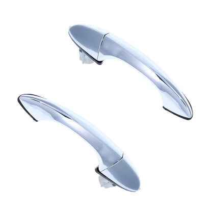 Door Handle Outer Chrome Set of 2 for BMW X5 (2000–2007)