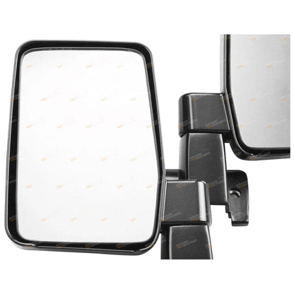 2 x Large Door Wing Mirrors for Toyota Landcruiser 60 Series (1987–1990)