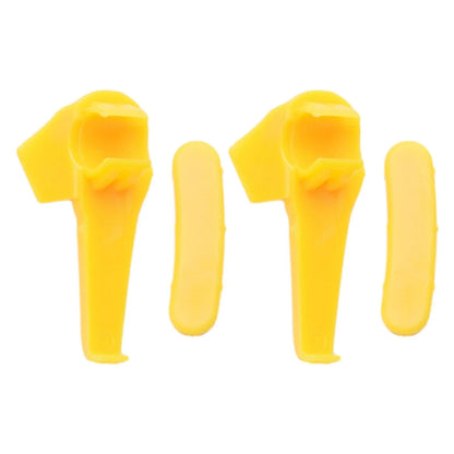 12 x Tire Changer Mount Demount Duck Head Insert Rim Protector Yellow