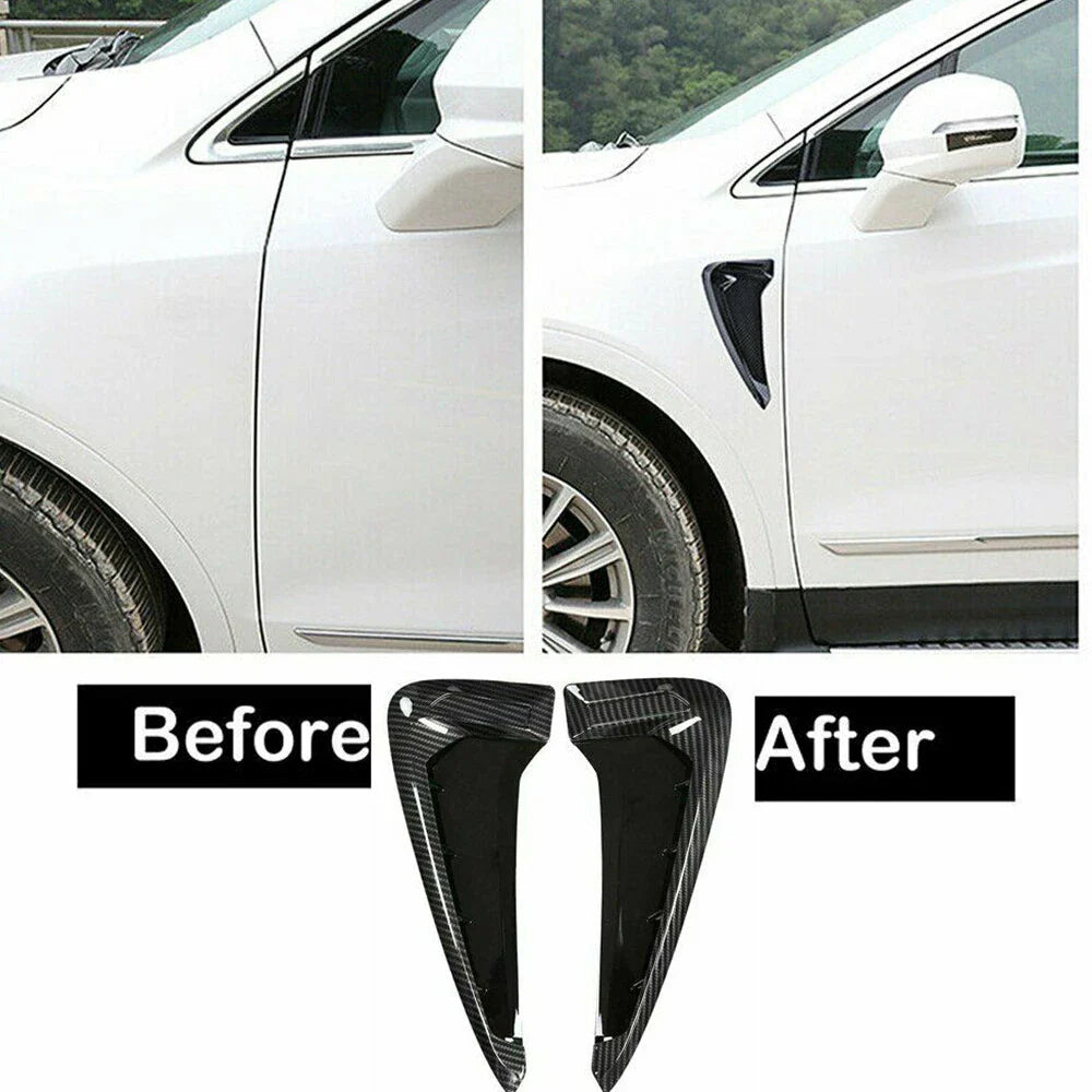 Side Wing Fender Trims/Carbon Fiber Air Flow Vents/for BMW X5/X5M (2014–2018)