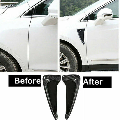Side Wing Fender Trims/Carbon Fiber Air Flow Vents/for BMW X5/X5M (2014–2018)