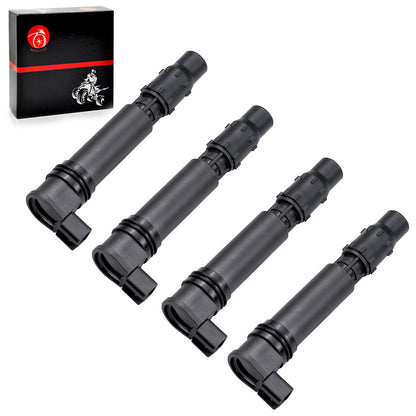 Set of 4 Ignition Coils for Honda CBR1000RR (2004–2007)