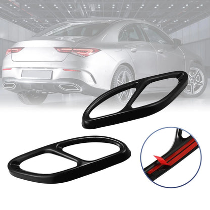 Exhaust Tail Pipe Mufflers Covers for Mercedes-Benz A Class A200 (2016-2019)