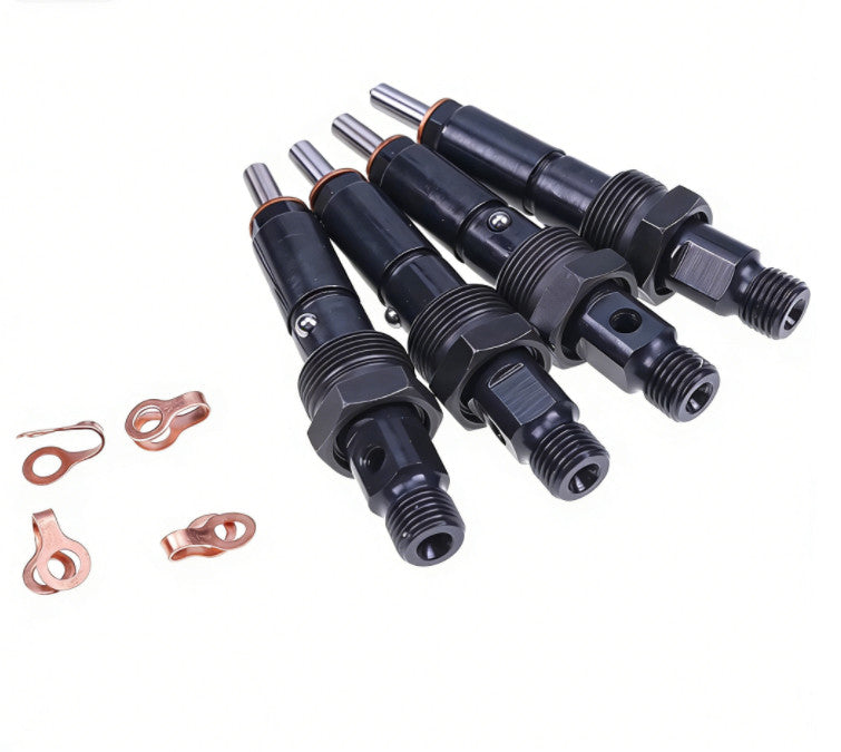 Set of 4 Fuel Injectors for Case 650K 750K 850K 580M 580SM 580SM TX1055