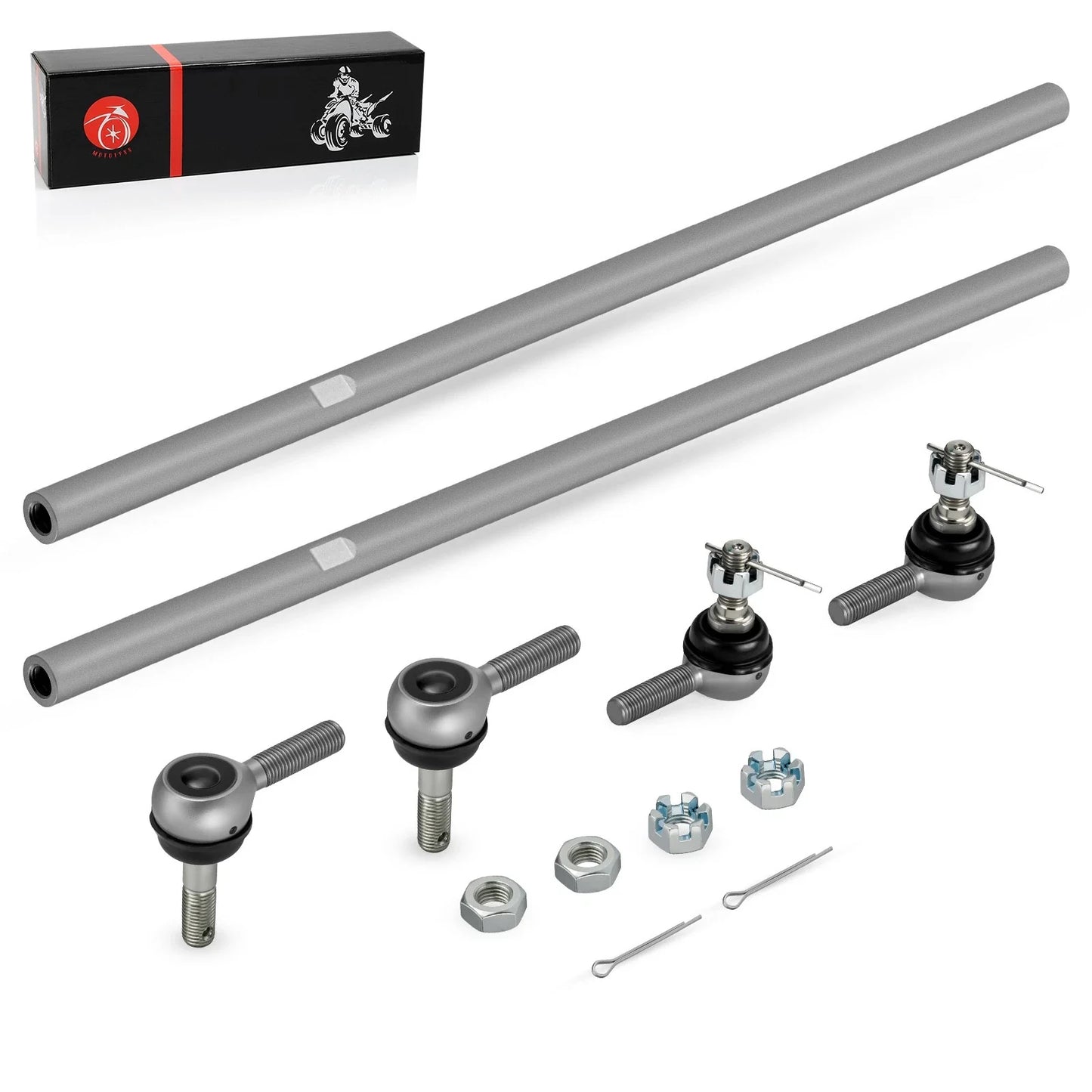 2 x Tie Rod End and Tie Rod Kit for Polaris Scrambler XP 1000 (2014–2018)