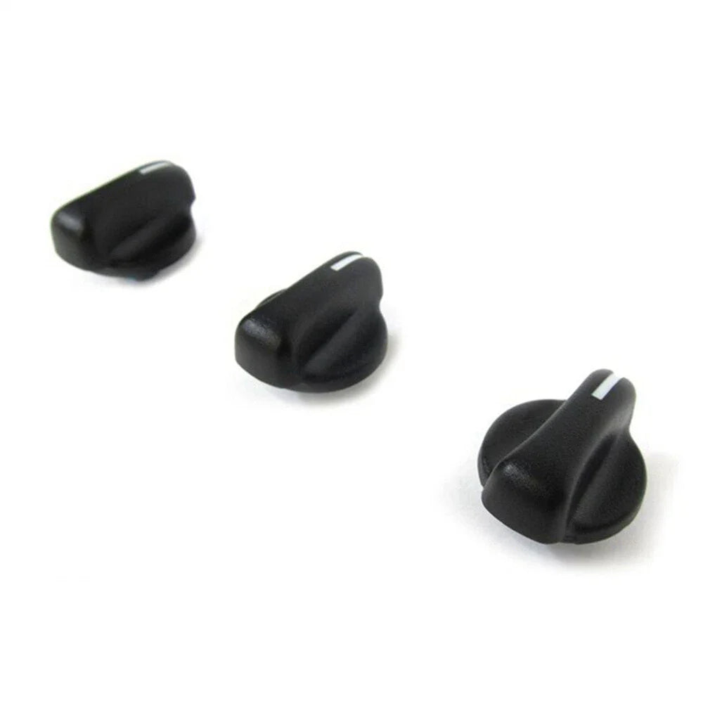 3 x A/C Heater Fan Control Switch Knobs for Jeep Wrangler TJ, Dodge Ram (1997-2006)