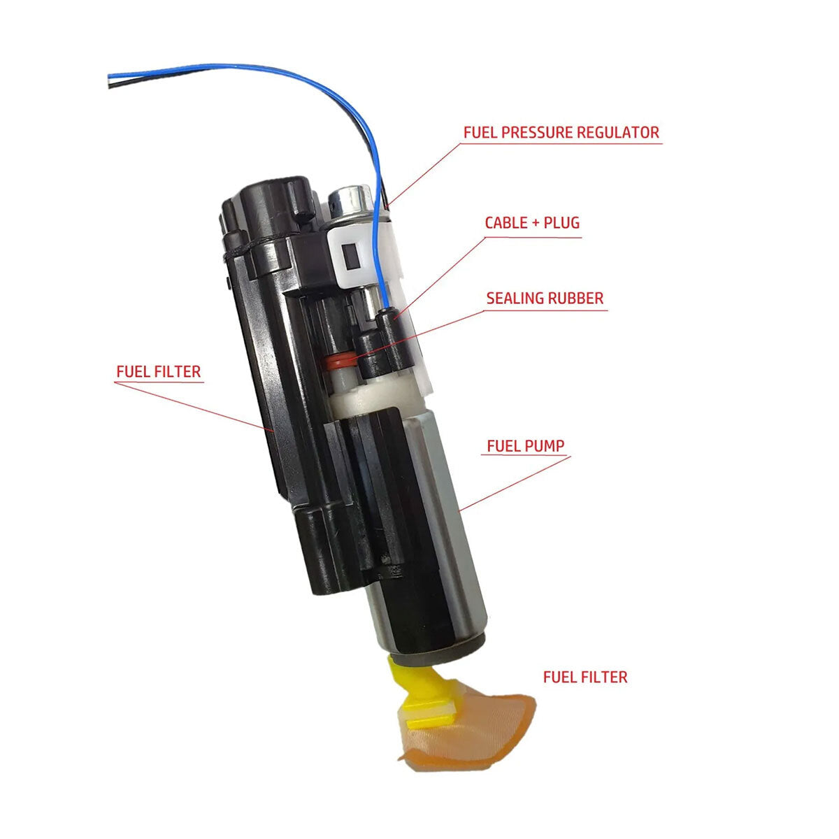 Fuel Pressure Regulator for Honda CBR 1000RR (2006–2007)
