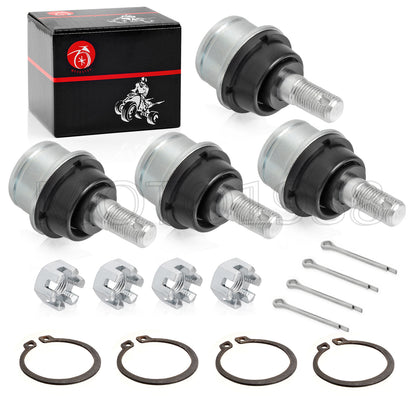 Set of 4 Front Lower Ball Joints for Honda TRX300FW (1988–2000)