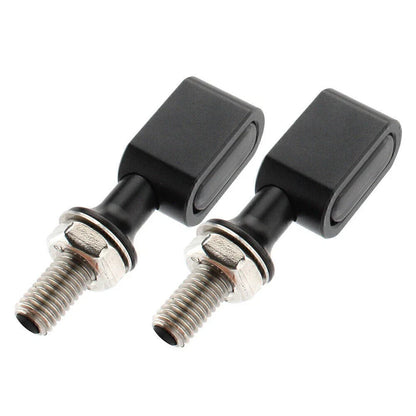Mini LED Rear Turn Signal Light Smoke Lens for Harley