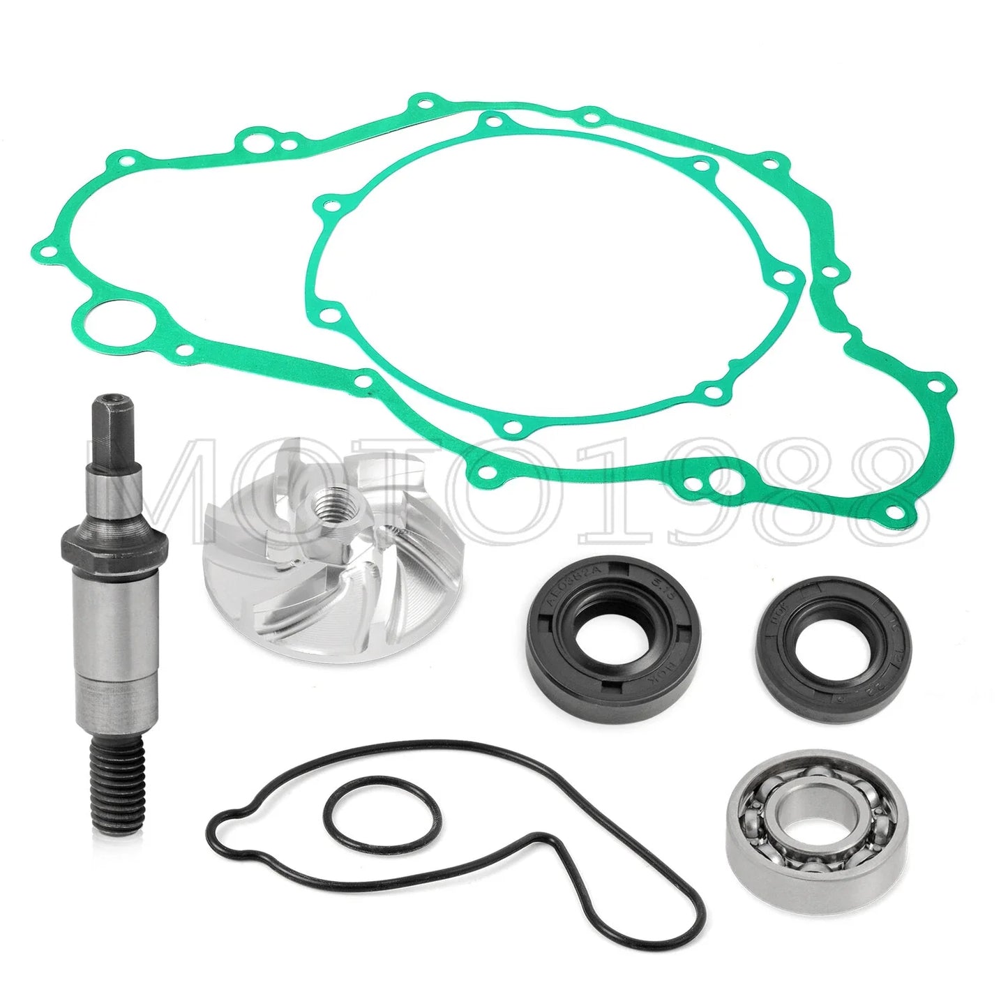 Water Pump Repair Kit Seal Shaft Gaskets for Yamaha YFZ450 (2004–2013)