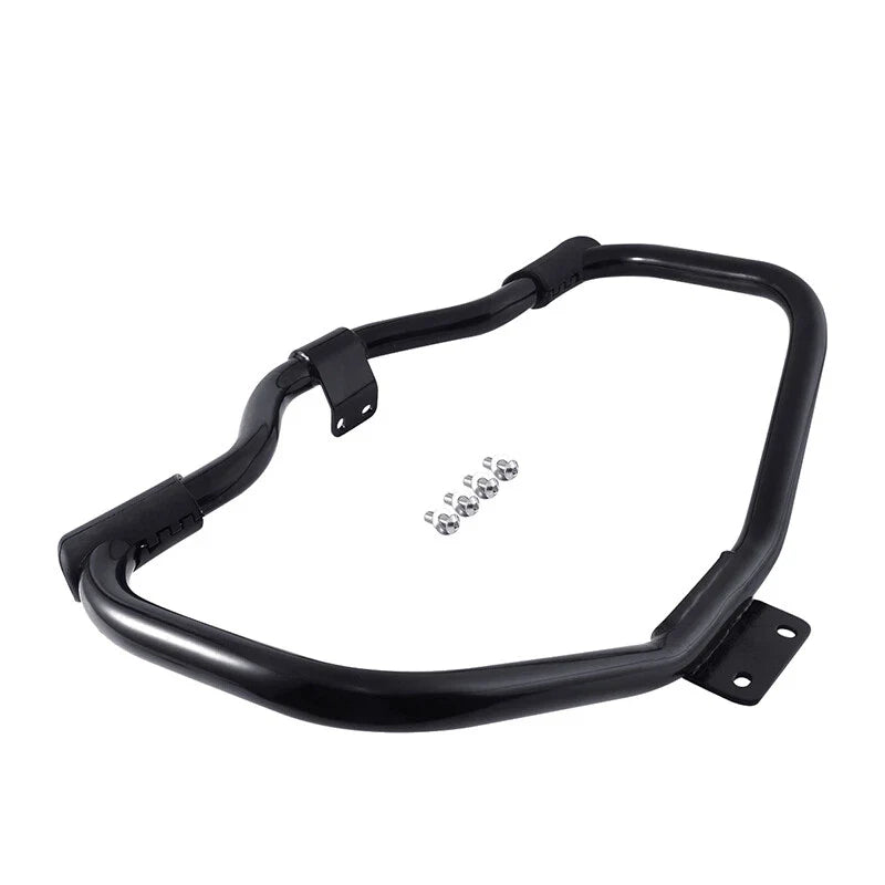 Chrome/Black Engine Guard Crash Bar for Harley Sportster (2004 - 2022)