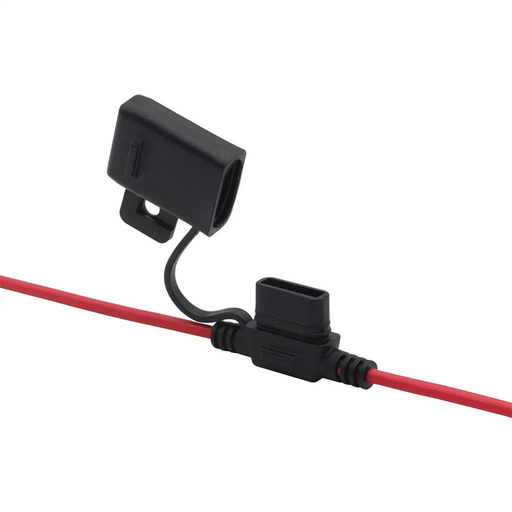 Manual Reset Blade Circuit Breaker with Fuse Holder for Car Boat Truck SUV