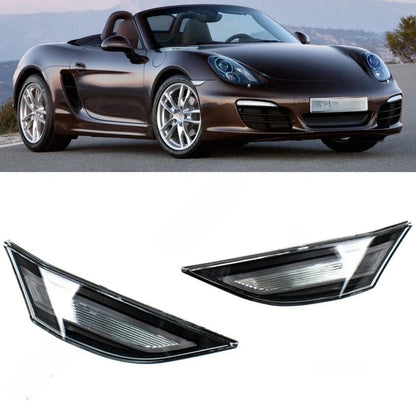 Clear Led Side Marker Lights for Porsche 911/991 Cayman Boxster 718 (2012–2021)