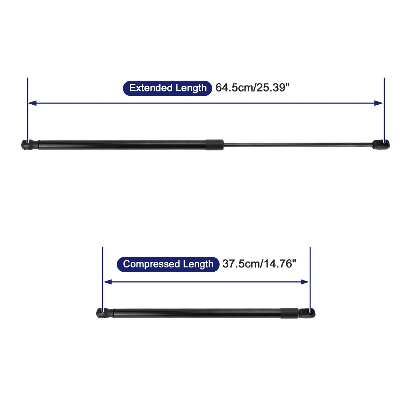2 Pcs Front Hood Lift Support Struts No.2048800029 for Mercedes-Benz E-Class