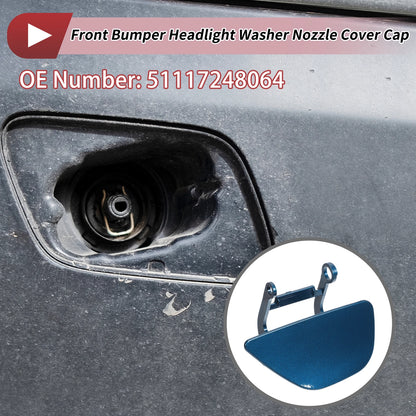 Front Right Washer Nozzle Cover Cap No. 51117248064 for BMW 535i GT (2010–2017)