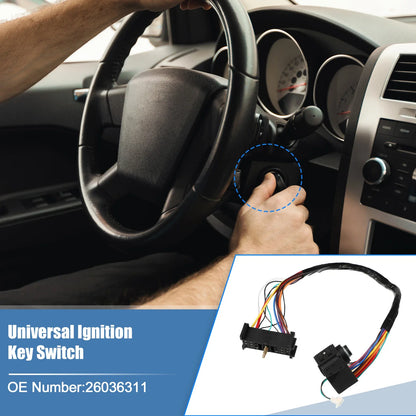 Ignition Switch for GMC Suburban K1500 (1995-1996)