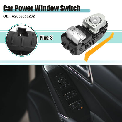 Set of 1 Power Window Switch for Mercedes-Benz C300 C43 C63 (2015–2020) No.A2059050202