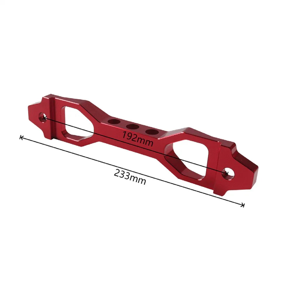 Red Aluminum Battery Tie Down Bracket Hold Down Set for Most Group