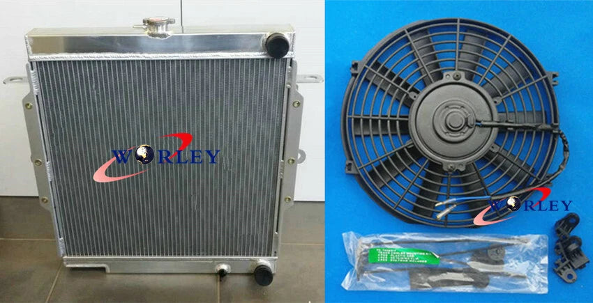Aluminum Radiator Shroud Fan Hose for Land Cruiser 75 Series (1975–1990)