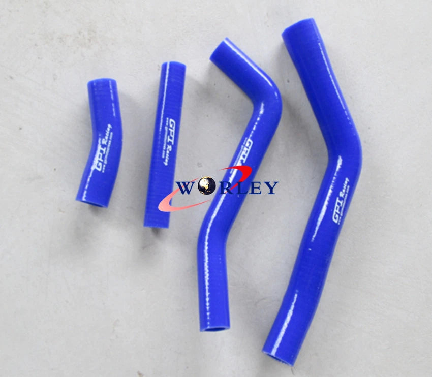 Silicone Radiator Hose for Yamaha YZF450 YZ450F (2010–2013) - White