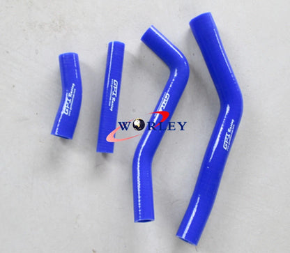 Silicone Radiator Hose for Yamaha YZF450 YZ450F (2010–2013) - White