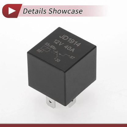 5 Pins Window Defroster Relay for Porsche 911 (2005-2019) 12V 30/40A