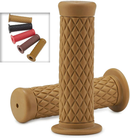 7/8" Rubber Gel Hand Grips for Yamaha Virago 250 (1988-1997)